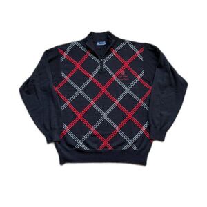 Y2K 2010 OPEN ST. ANDREWS THE OLD COURSE GOLF SWEATER WOOL ITALY LARGE